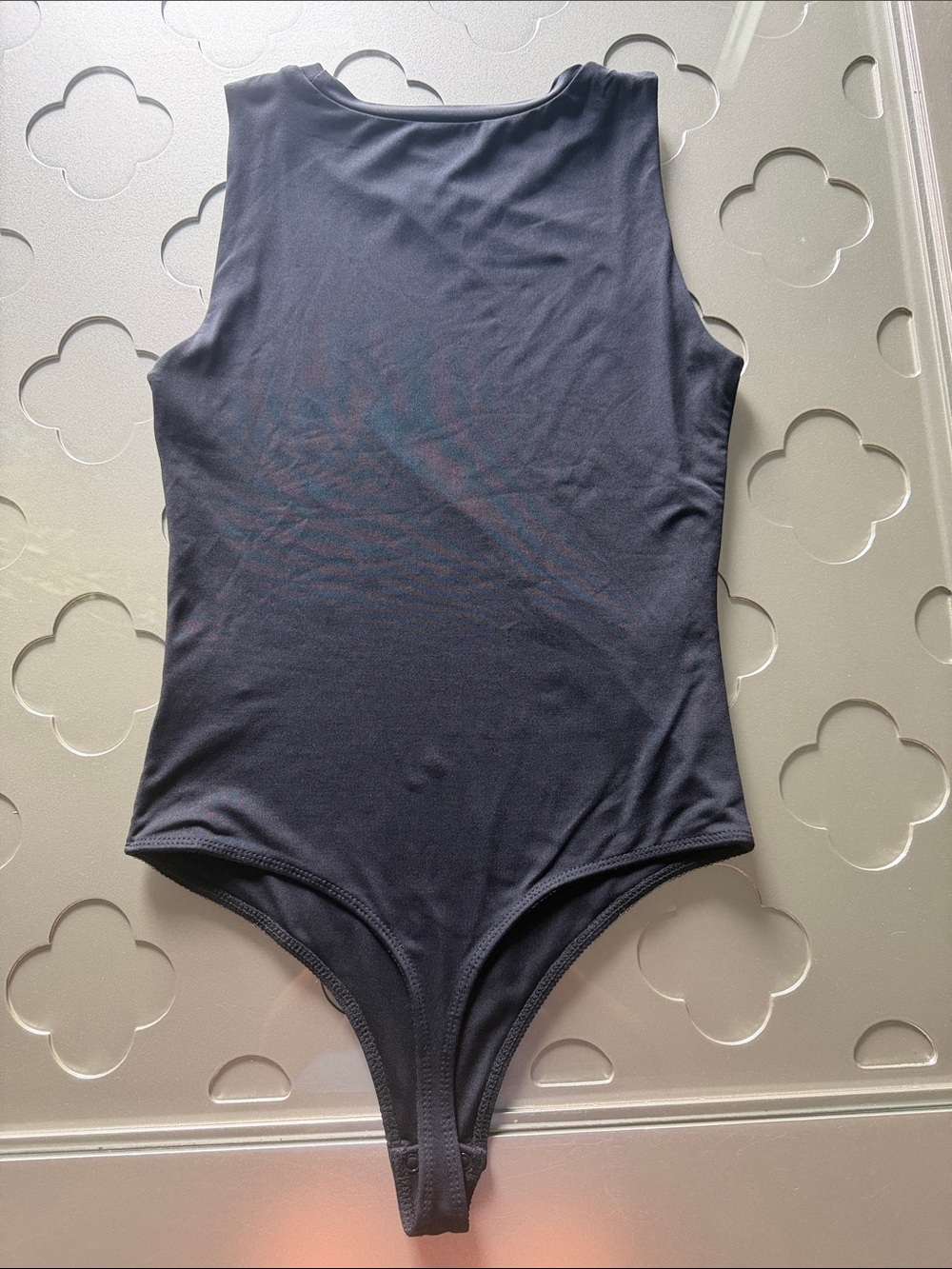 HOUSE OF HARLOW 1960 All Day Contour Black Sleeveless Bodysuit Size Small - Picture 7 of 12